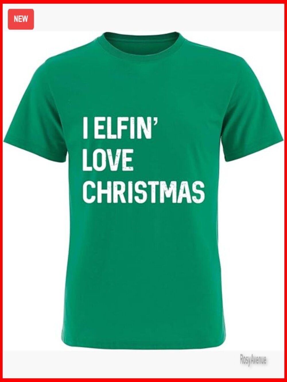 Funny Christmas T-Shirt for Men, Cotton Crew Neck Tee, Regular Fit